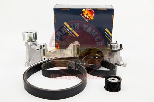 Engine Pulley Kit Vdj# Suits Aircon Includes All Pulleys Fit For Landcruiser VDJ76, Landcruiser VDJ78 & Landcruiser VDJ79 - Terrain Tamer EPKVDJ1