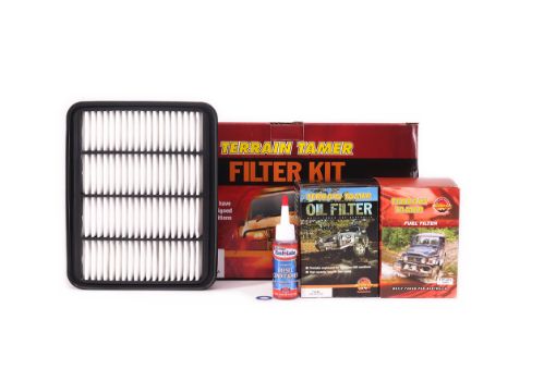Filter Kit Ford Courier Pe Pg Ph Mazda B2500 WLT Panel A/fil Fit For Courier Pg & Courier Ph - Terrain Tamer FFK4