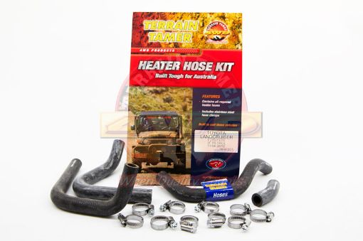 Heater Hose Kit FJ70 FJ73 FJ75 11/84-08/92 Fit For Landcruiser FJ70, Landcruiser FJ73 & Landcruiser FJ75 - Terrain Tamer HHK005
