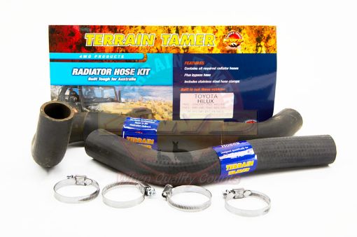 Radiator Hose Kit 3Y 3YC 4Y 4YC Carburettor Fit For Hilux YN60, Hilux YN63, Hilux YN65 & Hilux YN67 - Terrain Tamer HK105