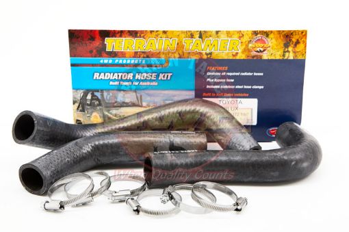 Radiator Hose Kit 2LE 3LE 5LE Engine Fit For Hilux LN147, Hilux LN167 & Hilux LN172 - Terrain Tamer HK114A