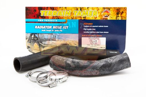 Radiator Hose Kit 1KZTE Engine Fit For Hilux KZN165 - Terrain Tamer HK116