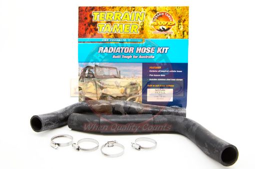 Radiator Hose Kit TD42 Diesel 4.2L Non Turbo Fit For Patrol Gq Y60 - Terrain Tamer HK200