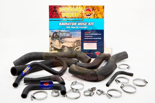 Radiator Hose Kit Gq RD28T 2.8L Turbo Diesel Fit For Patrol Gq Y60 - Terrain Tamer HK206A