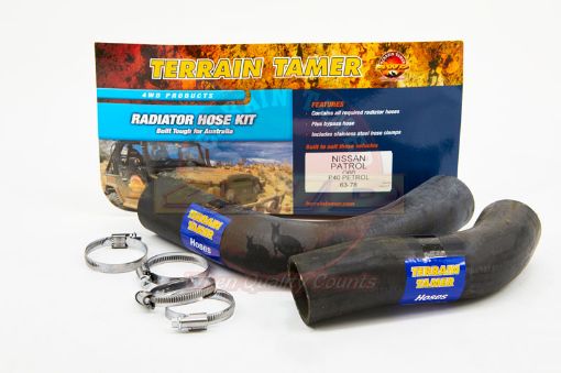 Radiator Hose Kit P40 4.0L Petrol Fit For Patrol G60 - Terrain Tamer HK207