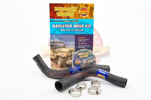 Radiator Hose Kit 2.0L Petrol G200 Fit For Rodeo KB27 - Terrain Tamer HK302