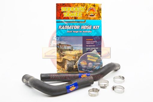 Radiator Hose Kit 2.0L Petrol G200 Fit For Rodeo KB28 & Jackaroo Ubs - Terrain Tamer HK315