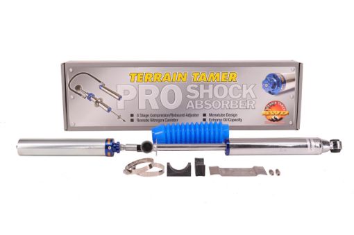 Shock Absorber Rr Monotube with Remote Reservoir 45MM Lift Fit For Navara D22 - Terrain Tamer MTGSND22R