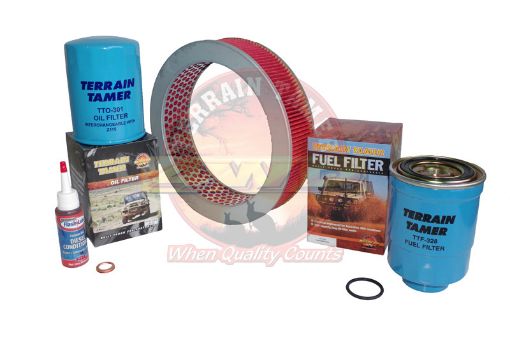 Filter Kit Nissan Navara D21 TD25 TD27 Fit For Navara D21 - Terrain Tamer NFK18