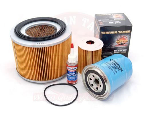 T/t Filt Kit Not C/r Gu ZD30T 3LTD with Spin on Fuel Filter Fit For Patrol Gu - Terrain Tamer NFK5