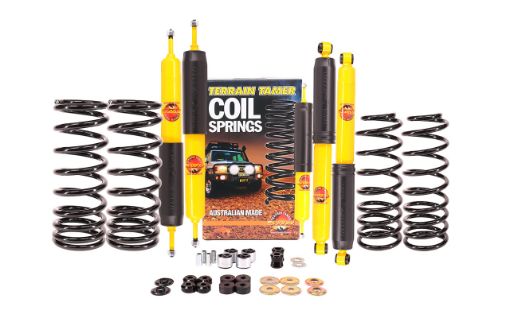 Gu Nissan Patrol Coil Rear Tray Suspension Kit Fit For Nissan Patrol Gu Tray Back - Terrain Tamer SK029