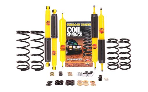 Gq Nissan Patrol Coil Front Rear Swb Suspension Kit Fit For Nissan Patrol Gq Swb - Terrain Tamer SK039