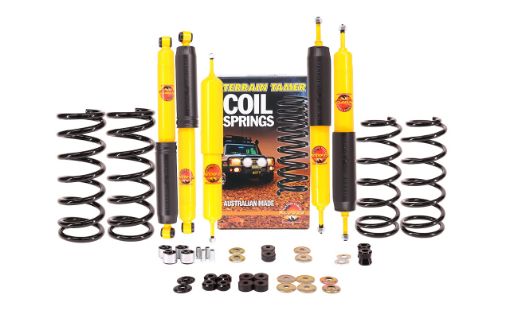 Gq Nissan Patrol Coil Front Rear Tray Suspension Kit Fit For Nissan Patrol Gq Tray Back - Terrain Tamer SK041