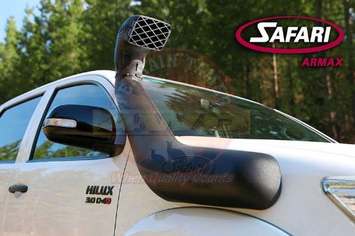 Snorkel Hilux Diesel 1KDFTV 3.0l Diesel R/h/s Mount Armax Fit For Hilux GGN25 & Hilux KUN26 - Terrain Tamer SS122HP