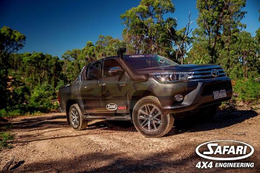 Snorkel Hilux 2.4/2.8d R/h/s Mount Suits Narrow Front 1800MM Fit For Hilux GUN125 & Hilux GUN126 - Terrain Tamer SS124HF
