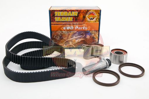 Timing Belt Kit Includes Tensioner Idler Seal Fit For Landcruiser UZJ200 - Terrain Tamer TBKITJX
