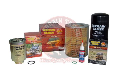 T/t Filter Kit Landcruiser Bundera LJ70 2LT Eng 1/86-12/89 Fit For Landcruiser LJ70 - Terrain Tamer TFK14