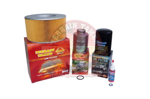 T/t Filter Kit Toyota Hilux 5L Eng Ln147,167,172 8/99-1/02 Fit For Hilux LN141, Hilux LN145, Hilux LN146 & Hilux LN147 - Terrain Tamer TFK7