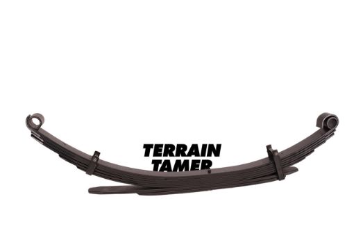 Leaf Spring Rear Raised 50MM 500KG Constant Load Extra HD Fit For Landcruiser GDJ76, Landcruiser HZJ76, Landcruiser HZJ77 & Landcruiser VDJ76 - Terrain Tamer TLC034EHD