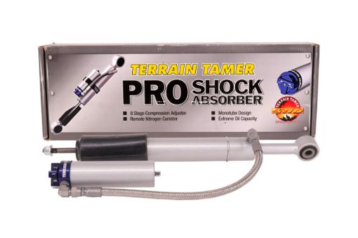 Shock Absorber Frt Pair Remote Res 8 Stage Adjust 40MM Lift Fit For BT50 Up/ur & Ranger Px - Terrain Tamer TPS006