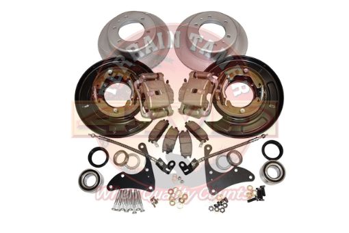 Rear Drum to Disc Brake Conversion Kit Tt KUN26 8/08- Fit For Hilux GGN25 & Hilux KUN26 - Terrain Tamer TTBCK001