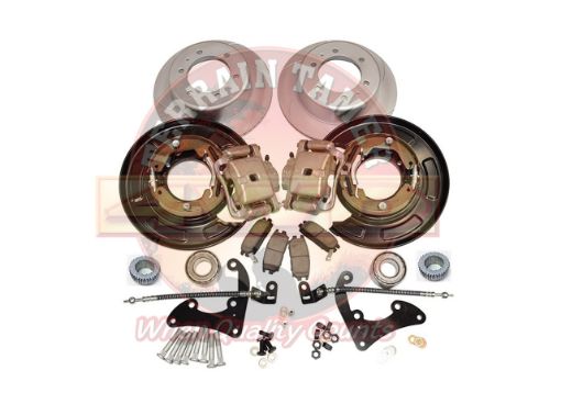 Rear Drum to Disc Brake Conversion Kit Tt Fit For D Max TFR85, BT50 TFS40, D Max TFS85 & D Max TFS86 - Terrain Tamer TTBCK004