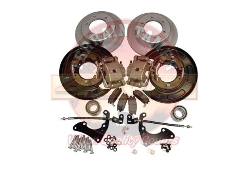 Rear Drum to Disc Brake Conversion Kit Tt D23 Navara 2015- Fit For Navara D23 NP300 - Terrain Tamer TTBCK007
