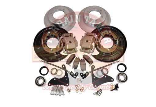 Rear Drum to Disc Brake Conversion Tt KUN26 2/05-7/08 Fit For Hilux GGN25 & Hilux KUN26 - Terrain Tamer TTBCK008