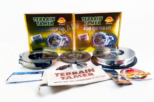 Terrain Tamer H/d Clutch Kit & S/m Flywheel Exedy ZD30 Only Fit For Patrol Gu - Terrain Tamer TTCK7235SMFHP