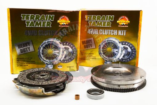 Terrain Tamer Heavy Duty Clutch Kit & Sm Flywheel RD28TI Fit For Patrol Gu - Terrain Tamer TTCK7336SMFHP