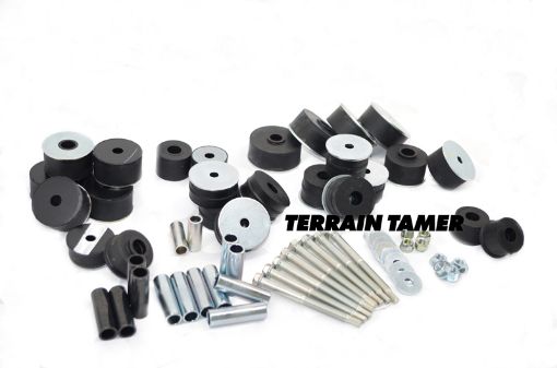 Tt Cab Mount Kit Landcruiser HJ60 11/84-12/89 Fit For Landcruiser HJ60 - Terrain Tamer TTCMK01