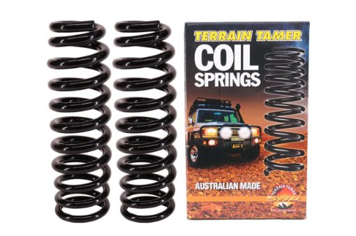 Coils Front Raised 40MM to 50KG Comfort Tapered Wire Fit For Colorado RG2 - Terrain Tamer TTCS-2402T