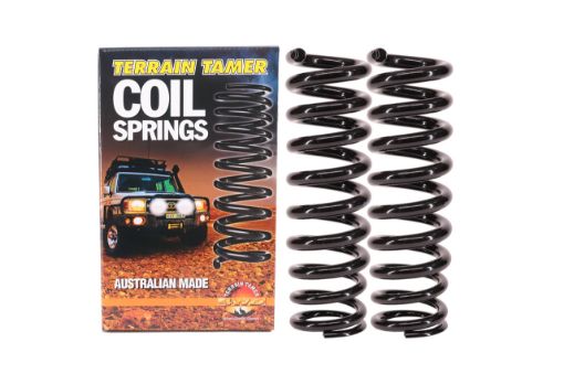 Coils Front Raised 40MM 100KG Plus Heavy Duty Tapered Wire Fit For Ranger Px I, Ii & BT50 Up/ur - Terrain Tamer TTCS-2418T