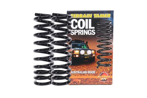 Coils Front Raised 40MM to 50KG Comfort Tapered Wire PX3 Fit For Ranger Px Iii & Everest UA2 - Terrain Tamer TTCS-2493T