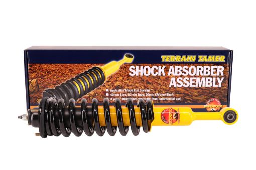 Coil Over Shock Assy Pair Raised 40MM to 50KG Fit For Fortuner GUN156 - Terrain Tamer TTCSA-009
