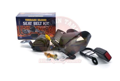 Seat Belt Front Passenger Side Bucket Will Not Suit Air Bag Fit For Landcruiser VDJ76 - Terrain Tamer TTSB8691