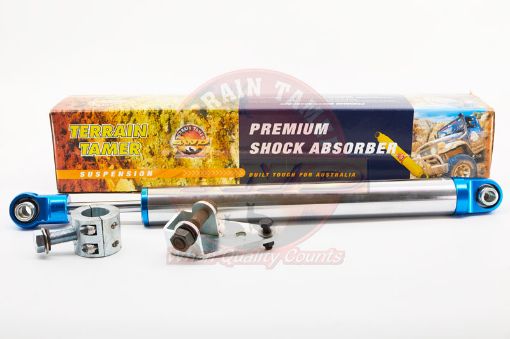 Damper Steering Rhd Only Includes Fitting Kit Fit For Wrangler Jk - Terrain Tamer T14038R