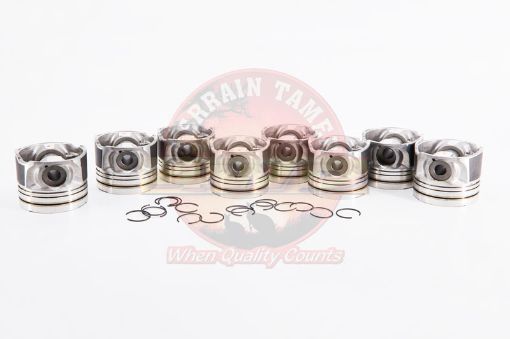 Piston Set 0.25mm 4 X R/H 4 X L/H 1VDFTV Fit For Landcruiser VDJ76, Landcruiser VDJ78, Landcruiser VDJ79 & Landcruiser VDJ200 - Terrain Tamer 13102-0W021S