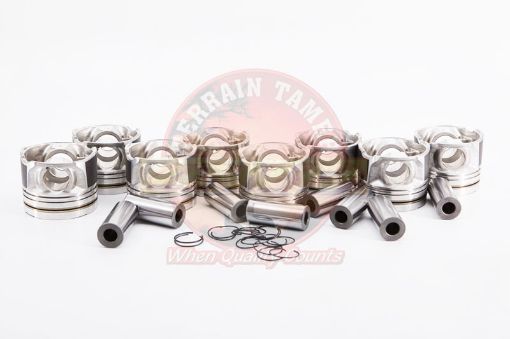 Piston Set 0.50mm 4 X R/H 4 X L/H 1VDFTV Fit For Landcruiser VDJ76, Landcruiser VDJ78, Landcruiser VDJ79 & Landcruiser VDJ200 - Terrain Tamer 13103-0W021S