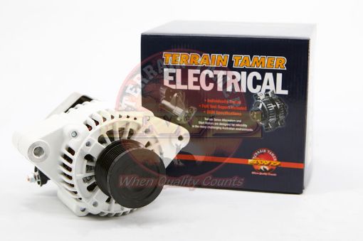 Alternator 12v/14v 80 Amp Remanufactured from Denso Fit For Toyota KUN15, Toyota KUN16, Toyota KUN25 & Toyota KUN26 - Terrain Tamer 27060-0L021TT