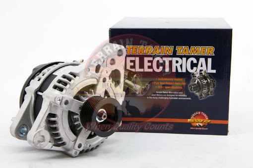 Alternator 12V 80A Made by Denso Japan Fit For Toyota GRJ71, Toyota GRJ76, Toyota GRJ78 & Toyota GRJ79 - Terrain Tamer 27060-31011TT