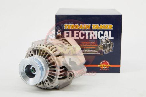 Alternator 12V 80A Remanufactured from Denso Fit For Toyota KZN130, Toyota KZN165, Toyota KZN185 & Toyota KZJ95 - Terrain Tamer 27060-67140TT