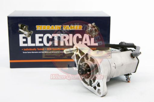 Starter Motor 12V 2.2kw Made by Denso Japan Fit For Toyota KDJ120 Mtm, Toyota KDJ150, Toyota KZJ90 & Toyota KZJ95 Mtm - Terrain Tamer 28100-67051TT