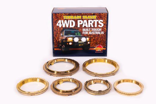 Synchro Kit G/box Synchro Rings Only X 6 with 2-4 Selector Fit For Landcruiser HDJ79 & Landcruiser HZJ80 - Terrain Tamer 33110-SYNCHRO14