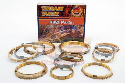 Synchro Kit Gearbox Contains Synchro Rings Only X 6 Fit For Landcruiser FZJ78, Landcruiser FZJ79, Landcruiser HDJ78 & Landcruiser HDJ79 - Terrain Tamer 33110-SYNCHRO2