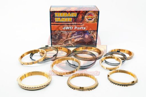 Synchro Kit Gearbox Contains 6 X Synchro Rings Only Fit For Landcruiser FZJ80, Landcruiser HDJ80 & Landcruiser HDJ81 - Terrain Tamer 33110-SYNCHRO6