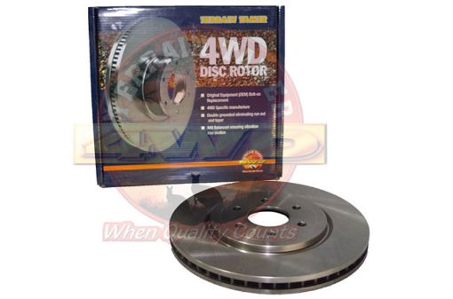 Disc Rotor Front D40M Vin Vskc R51M Spain Built 17"320 X 28 Fit For Navara D40M & Pathfinder R51M - Terrain Tamer 40206-EB320TT