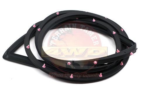Door Seal Front L/H Double Cab or Wagon Fit For Landcruiser FZJ76, Landcruiser GRJ76, Landcruiser GRJ79 & Landcruiser HZJ76 - Terrain Tamer 67862-60020