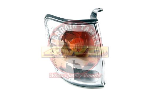 Lamp Assy Indicator Front R/H Chrome Surround Fit For Hilux KZN165, Hilux LN147, Hilux LN152 & Hilux LN167 - Terrain Tamer 81510-04110