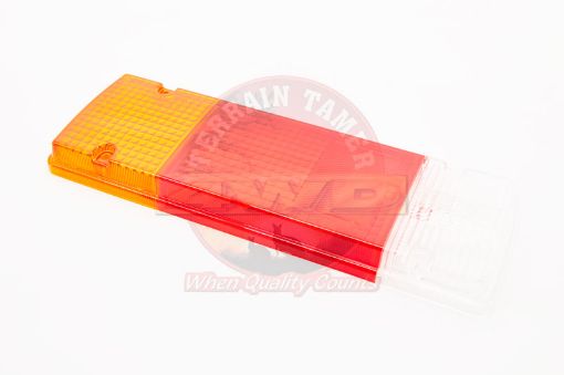 Lens Rear L/H Ute with Inner Notch Suits Genuine Lamp Fit For Hilux KUN26, Hilux KUN36, Hilux GGN15 & Hilux TGN16 - Terrain Tamer 81561-60372